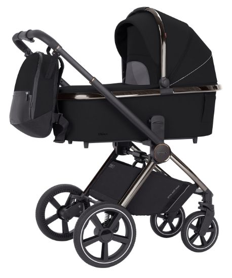 Изображение МОДУЛЬНАЯ КОЛЯСКА CARRELLO ULTIMO 6520 2 В 1  с регулировкой высоты/ хромированная рама